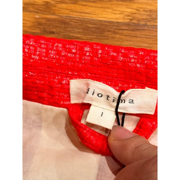 DIOTIMA Oversized Blazer in hibiscus size 1 / XS - Picture 3 of 13